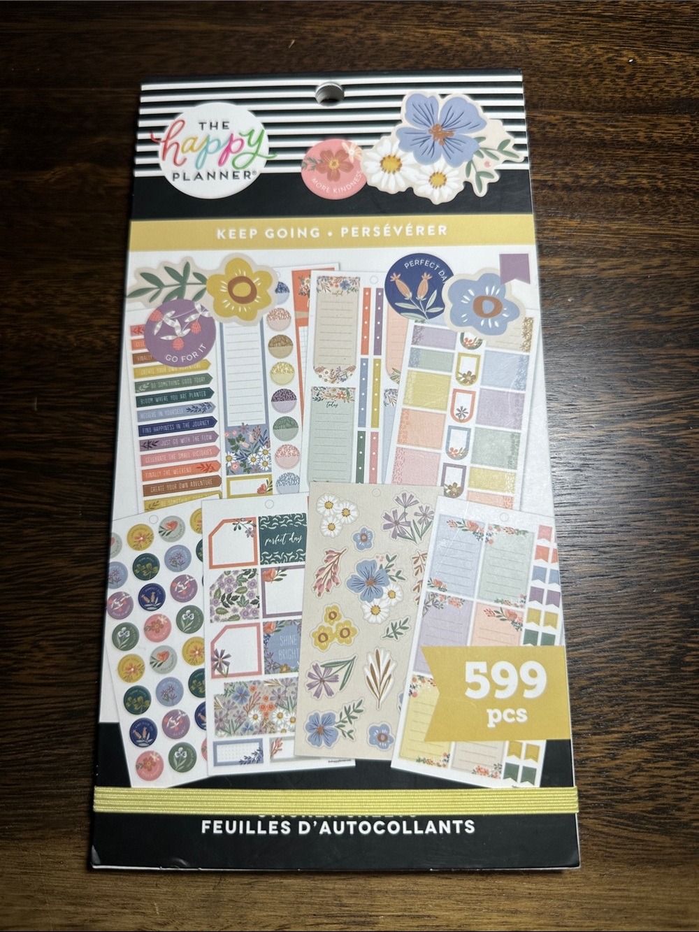 The Happy Planner -KEEP GOING Floral 3/$25
